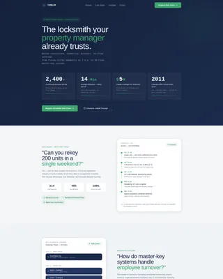 Certified Security Locksmith | Free Website Template | Rocket