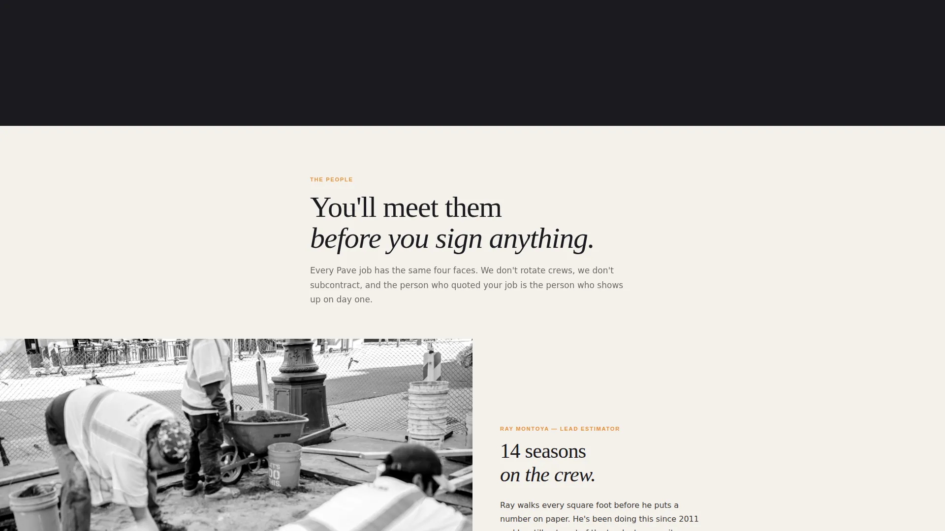 Trusted Asphalt | Free Website Template | Rocket