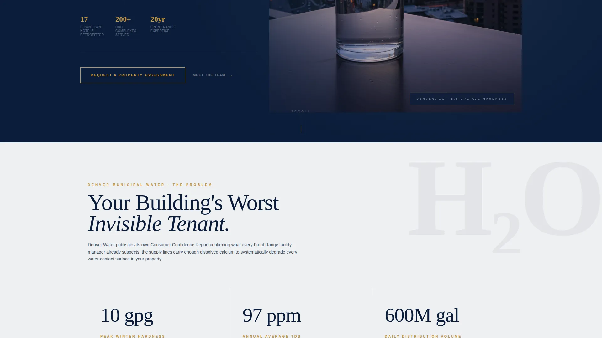 Authoritative Watertreatment | Free Website Template | Rocket