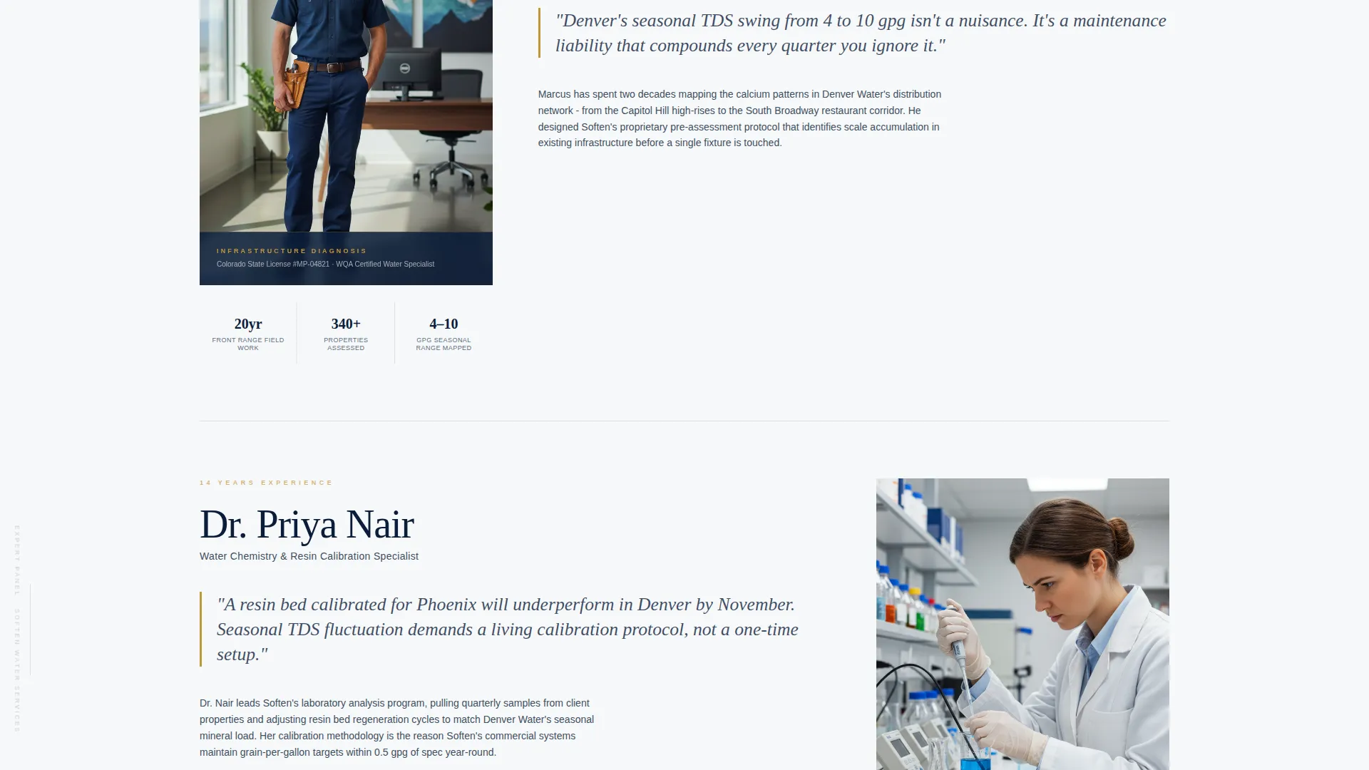 Authoritative Watertreatment | Free Website Template | Rocket
