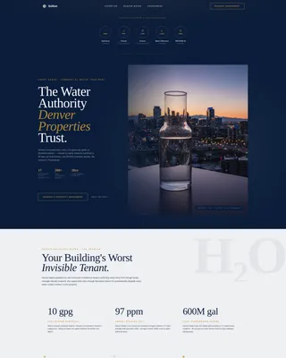 Authoritative Watertreatment | Free Website Template | Rocket