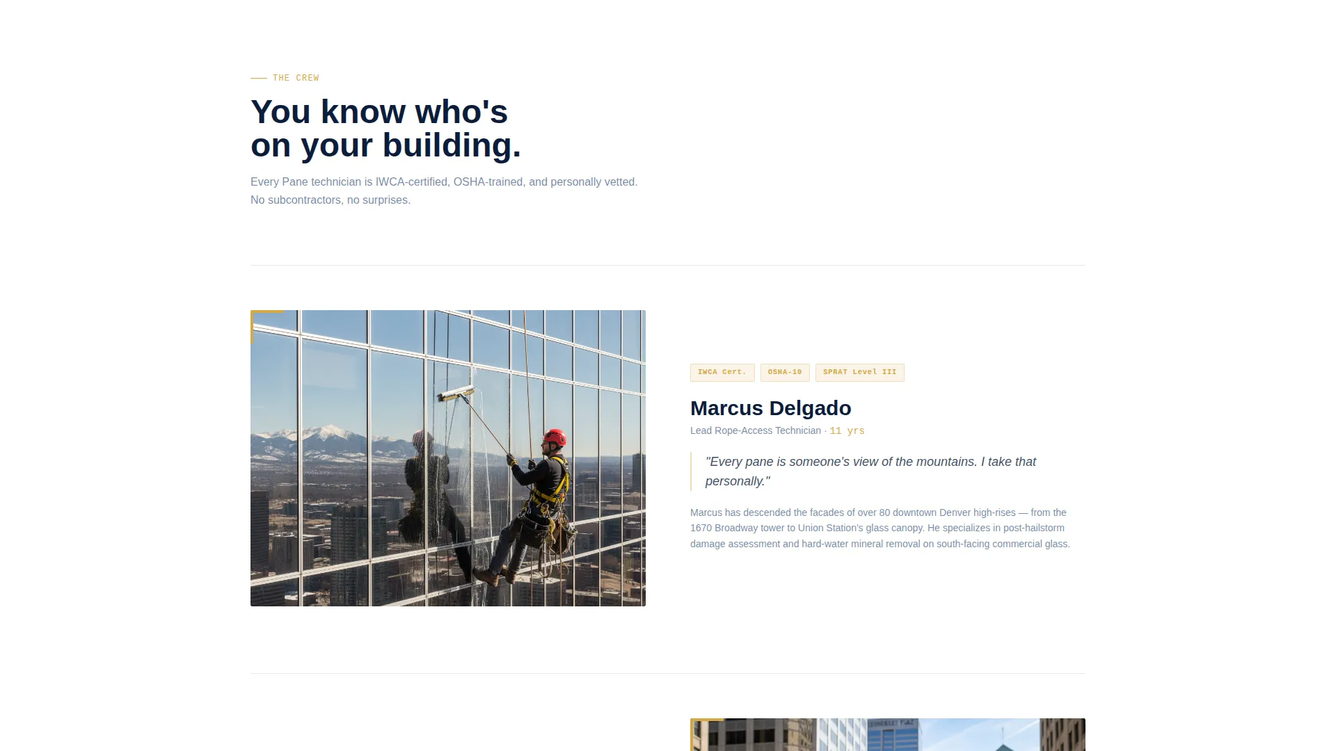 Precision Windowcleaning | Free Website Template | Rocket