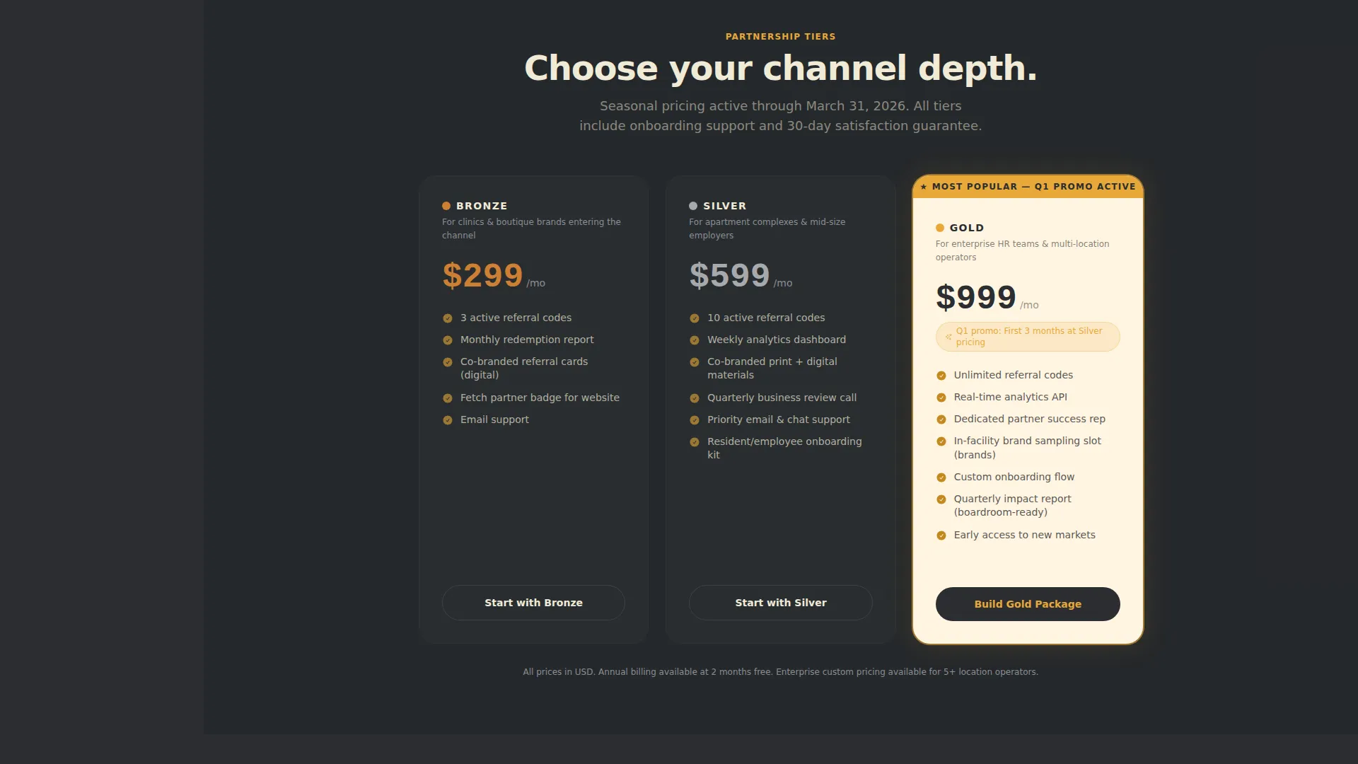Dog Daycare Seasonal Promotion Landing Page Template