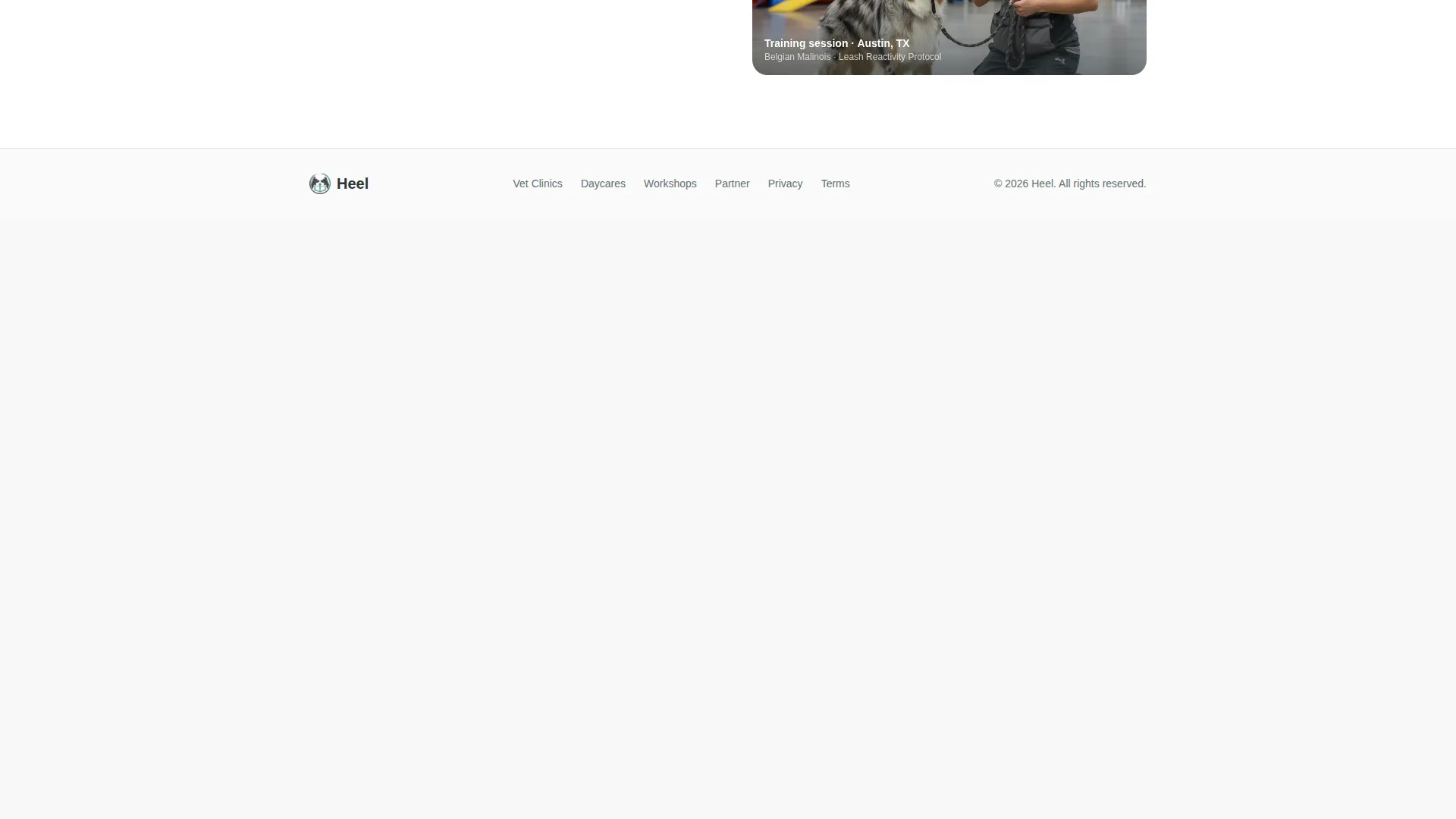 Certified Dog Training Landing Page Template