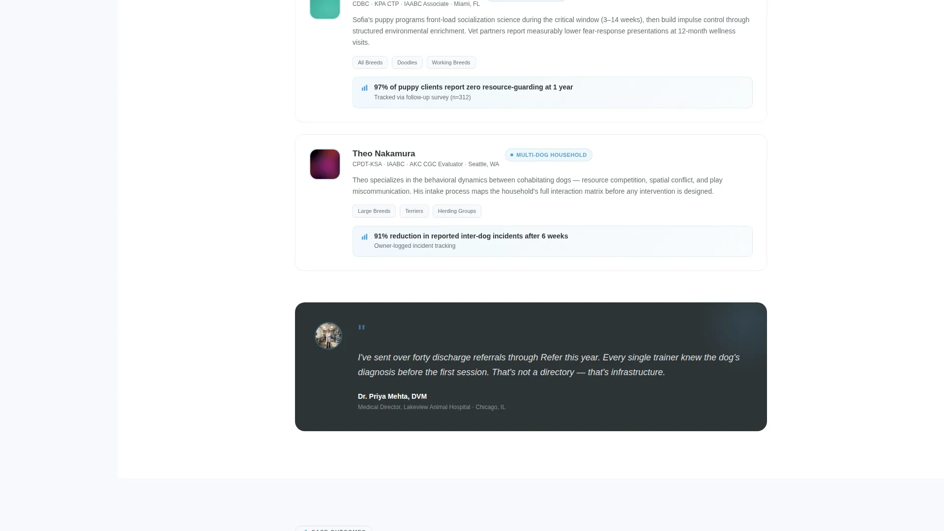 Trainer Referral Program Landing Page Template