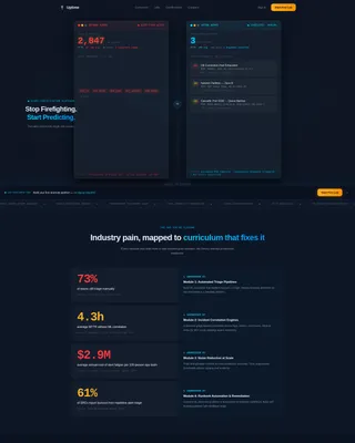 AIOps Technology Directory Website Template
