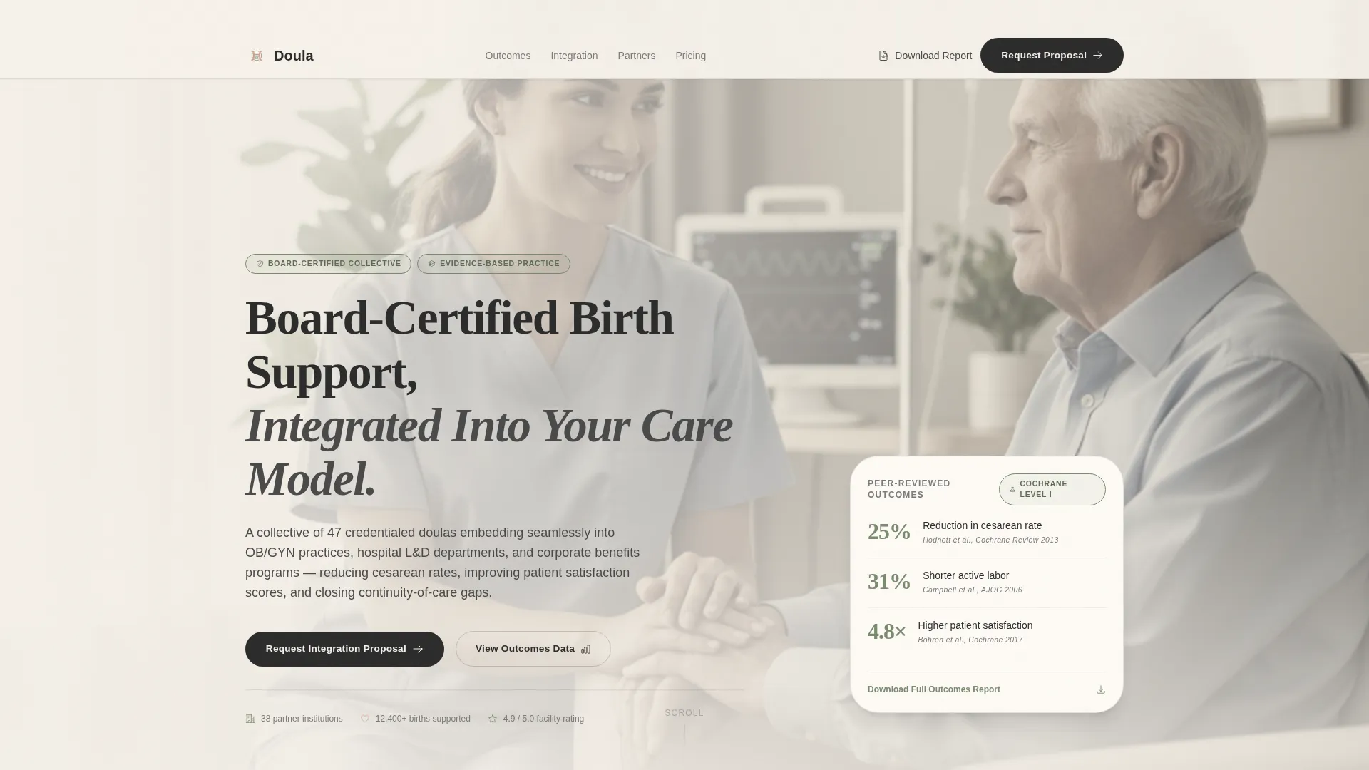 Collective Landing Page Template for B2B Partnerships