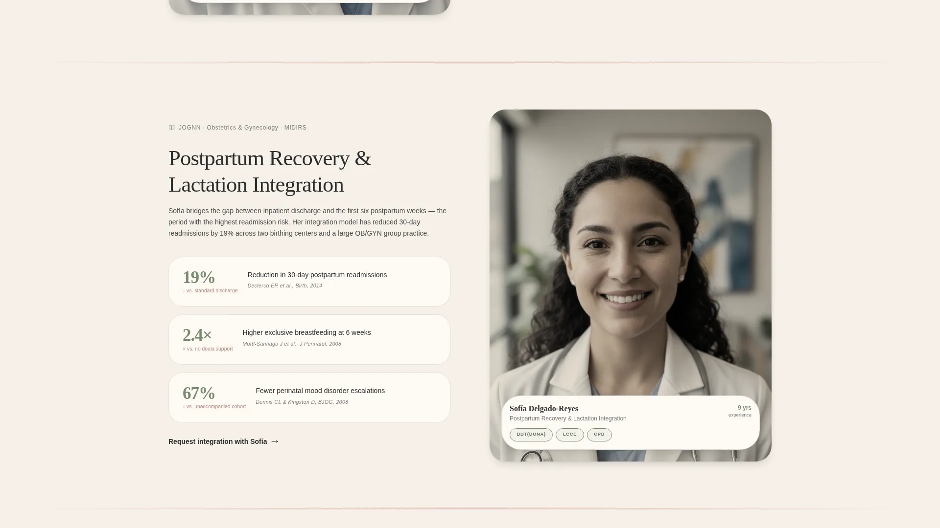 Collective Landing Page Template for B2B Partnerships