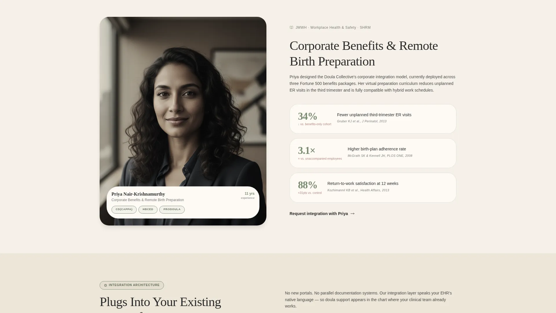 Collective Landing Page Template for B2B Partnerships