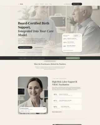Collective Landing Page Template for B2B Partnerships