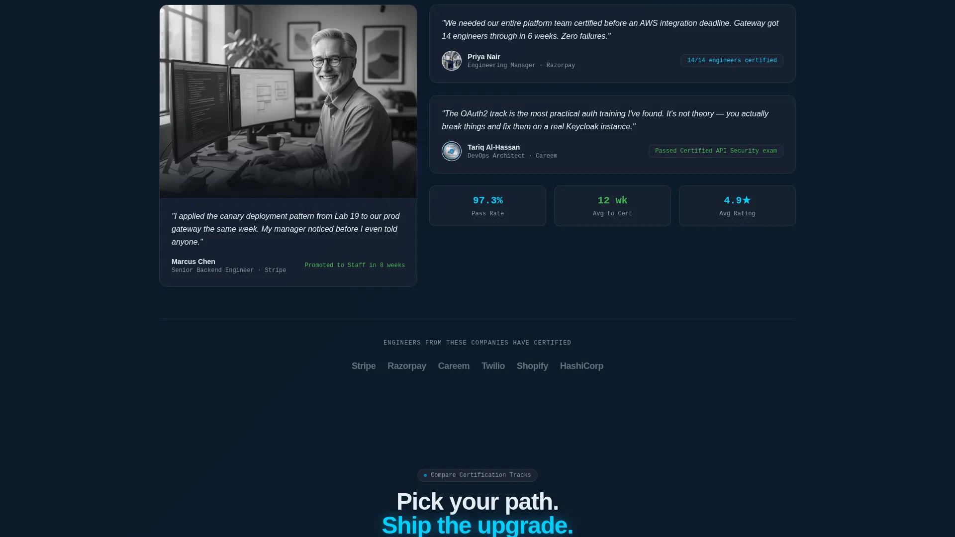 API Management Technology Professional Website Template