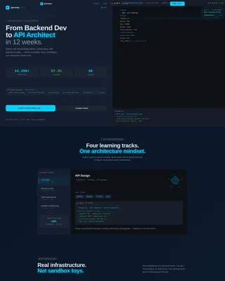 API Management Technology Professional Website Template