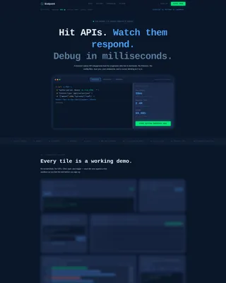 Developer Portal Professional Website Template