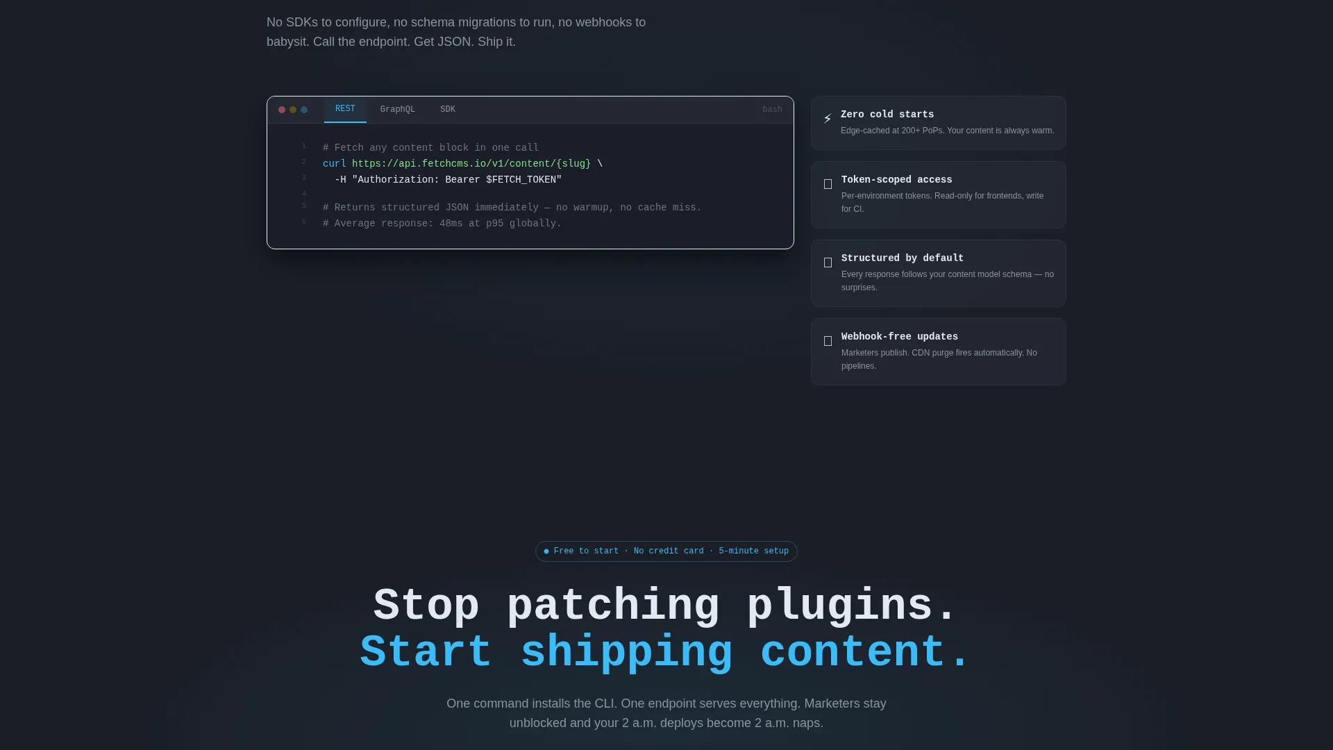 API-First Enterprise Software Professional Website Template