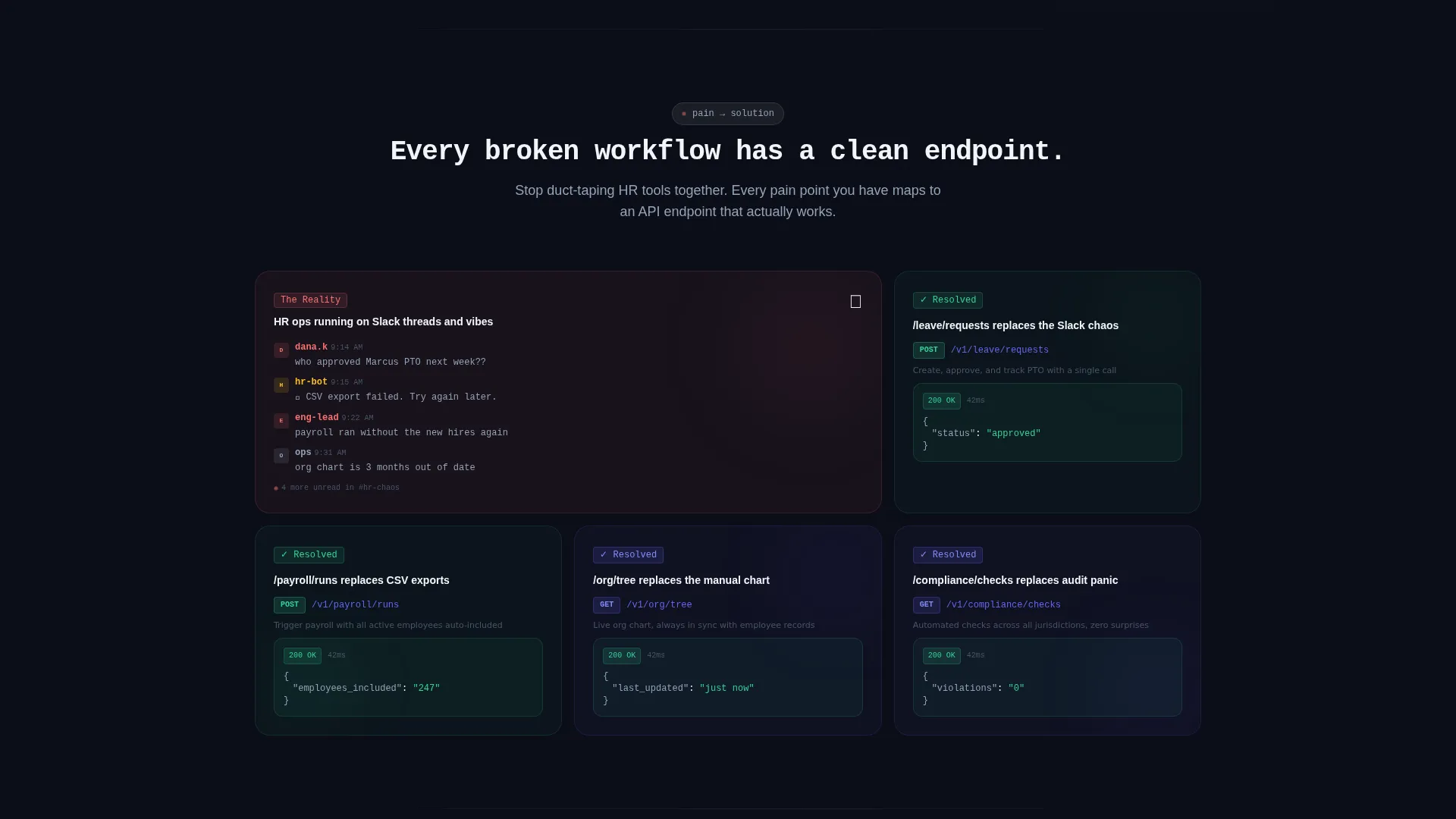 API-First Enterprise Software Advanced Professional Website Template