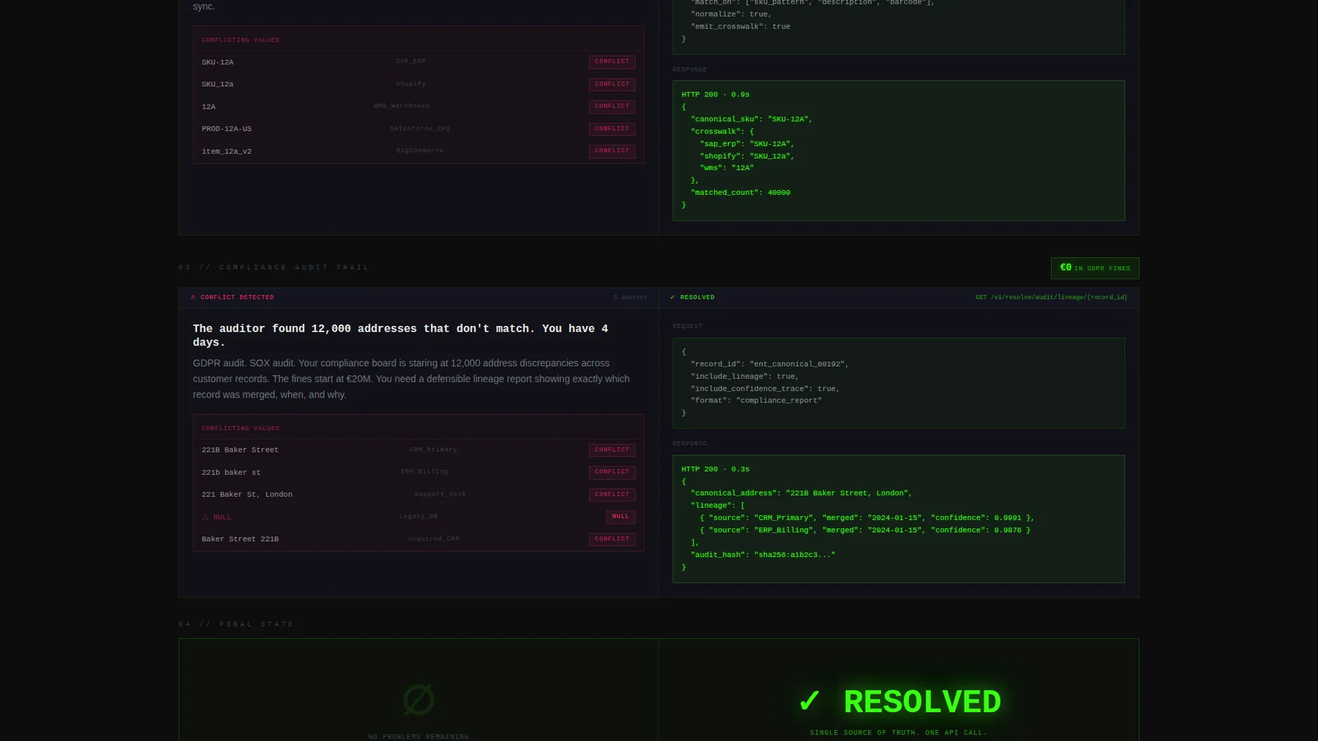 API-First Enterprise Software Specialist Professional Website Template