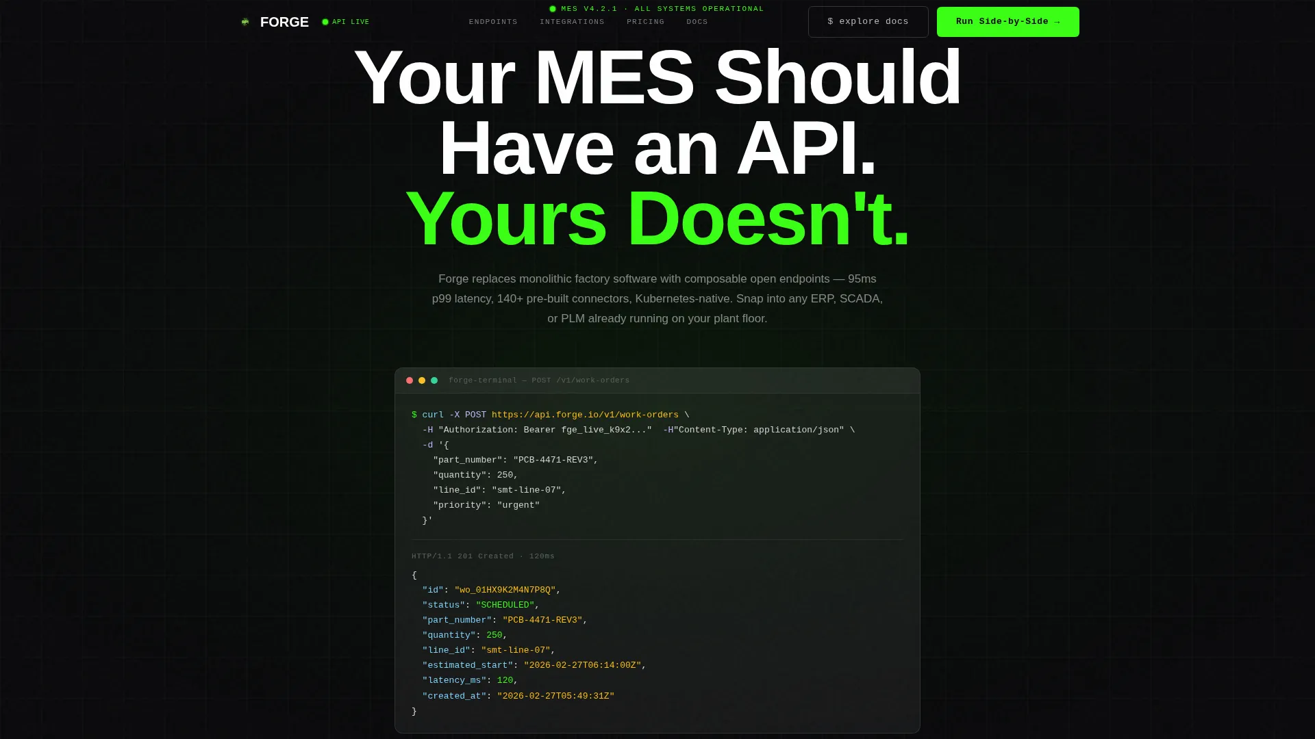 API-First Enterprise Software Directory Website Template