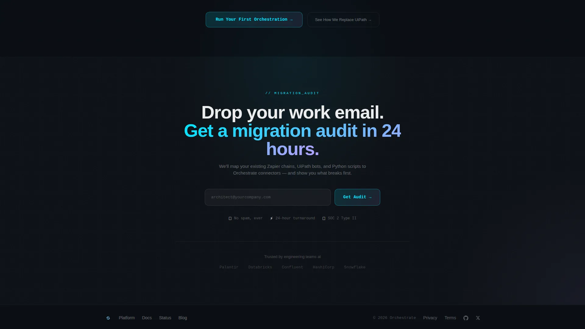 API-First Enterprise Software Expert Professional Website Template