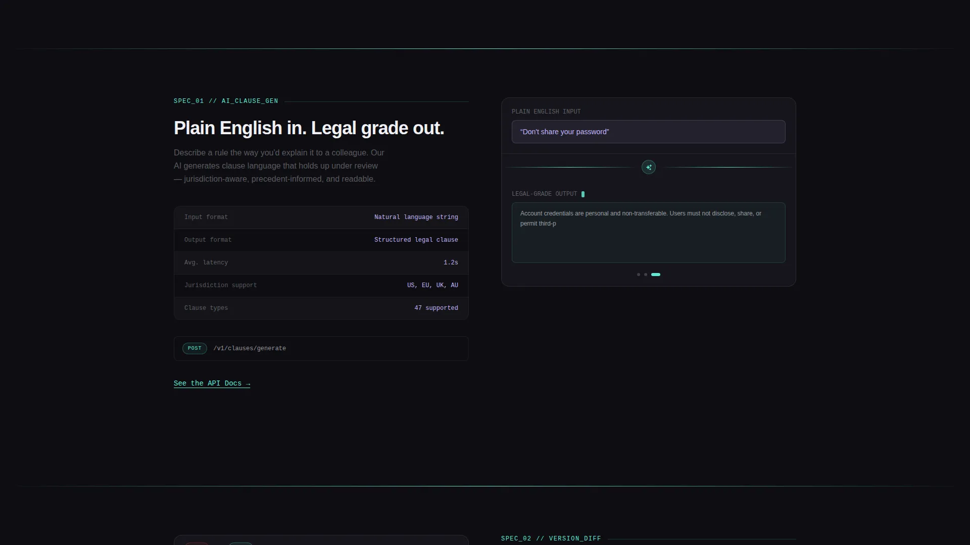 Interactive Acceptableuse Landing Page Template