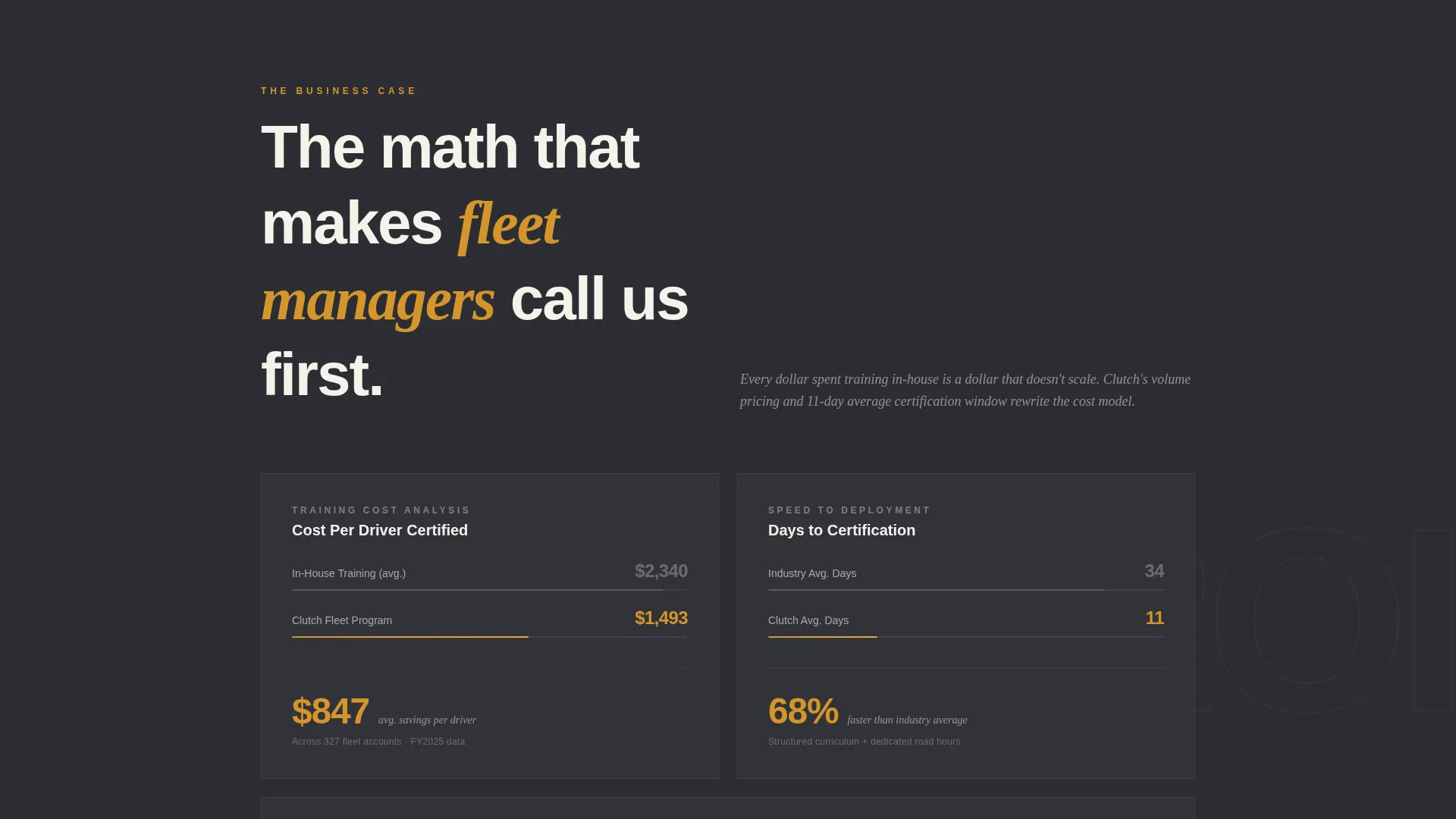 Driving School Free Estimate Landing Page Template