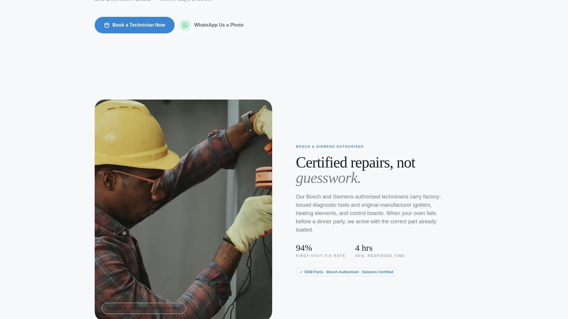 Trusted Appliancerepair | Free Website Template | Rocket