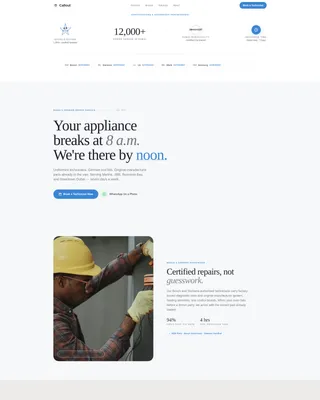 Trusted Appliancerepair | Free Website Template | Rocket