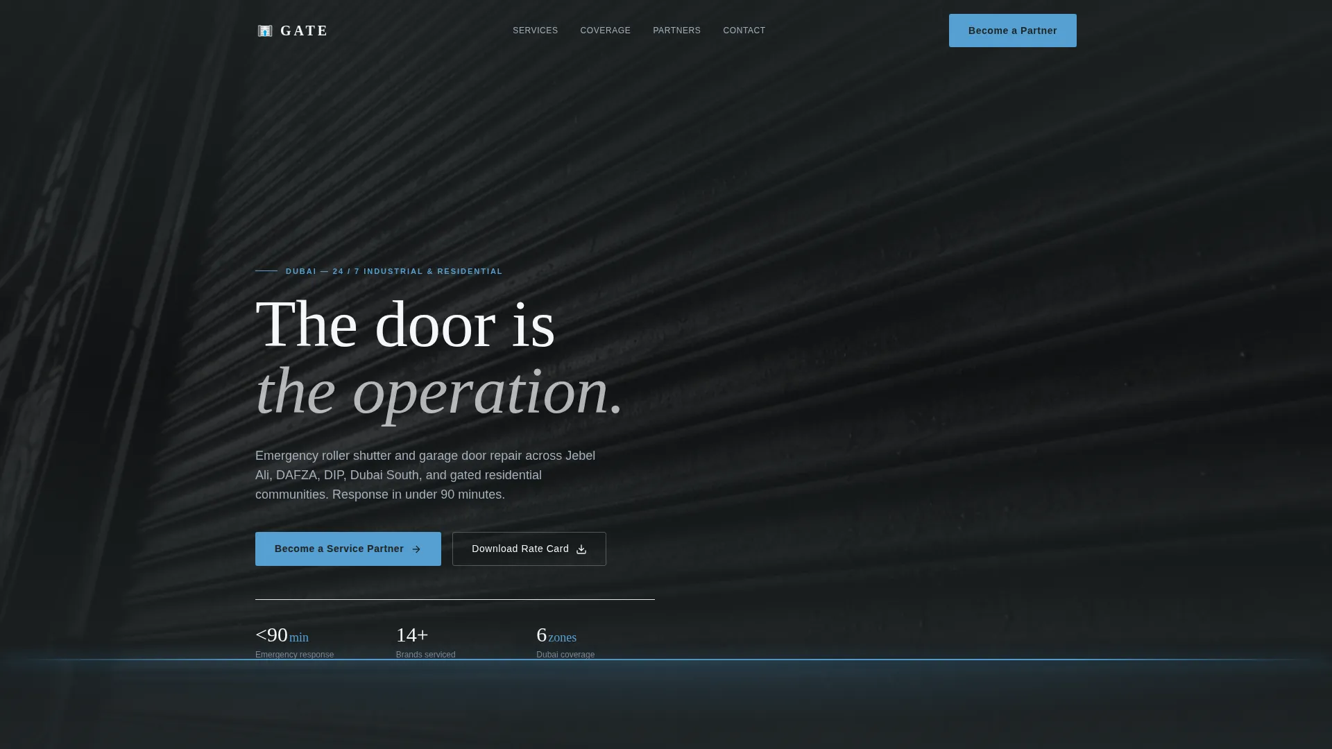 Precision Garagedoor | Free Website Template | Rocket