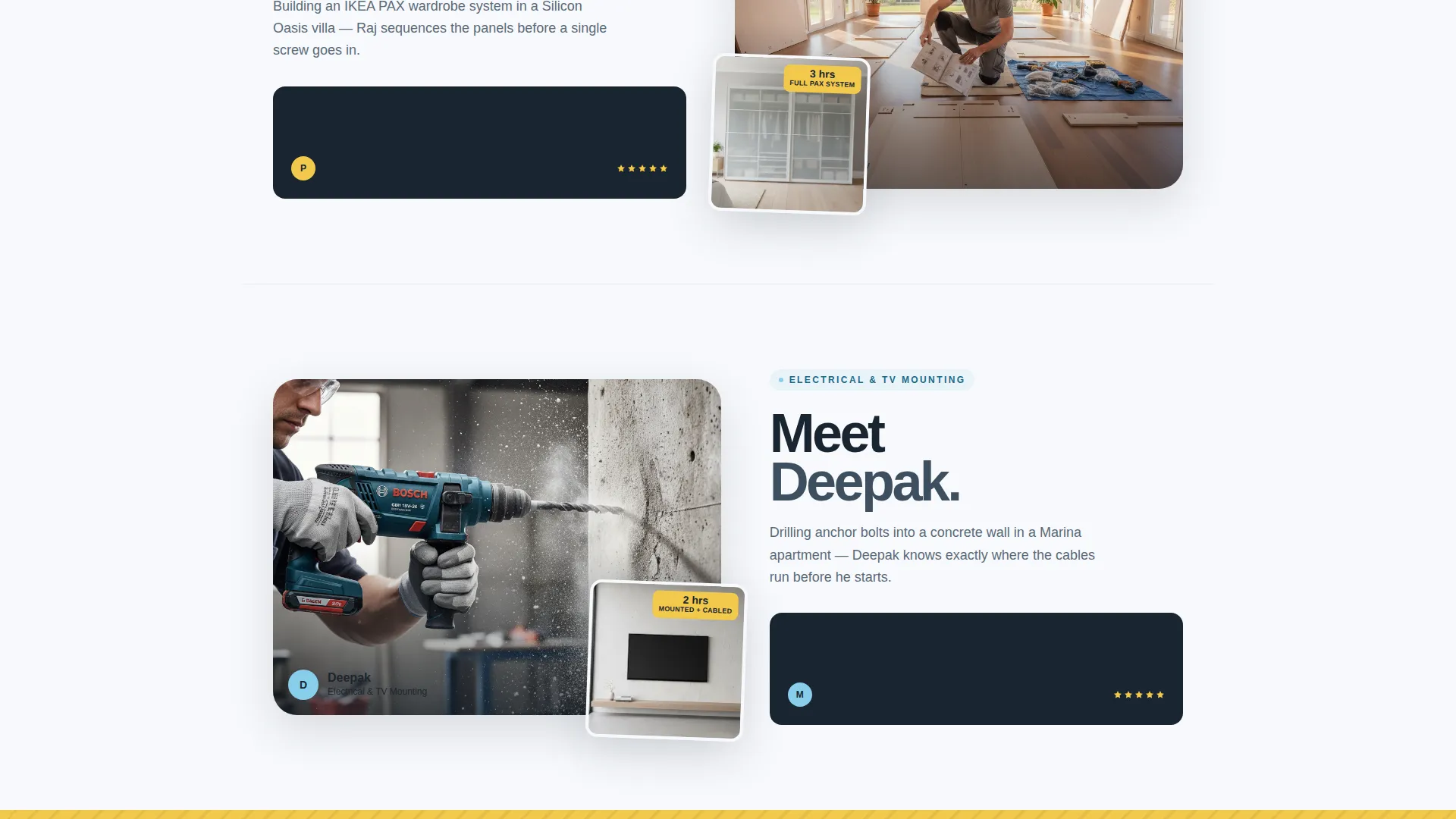 Reliable Handyman | Free Website Template | Rocket