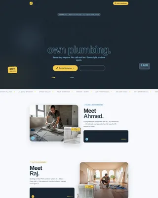Reliable Handyman | Free Website Template | Rocket