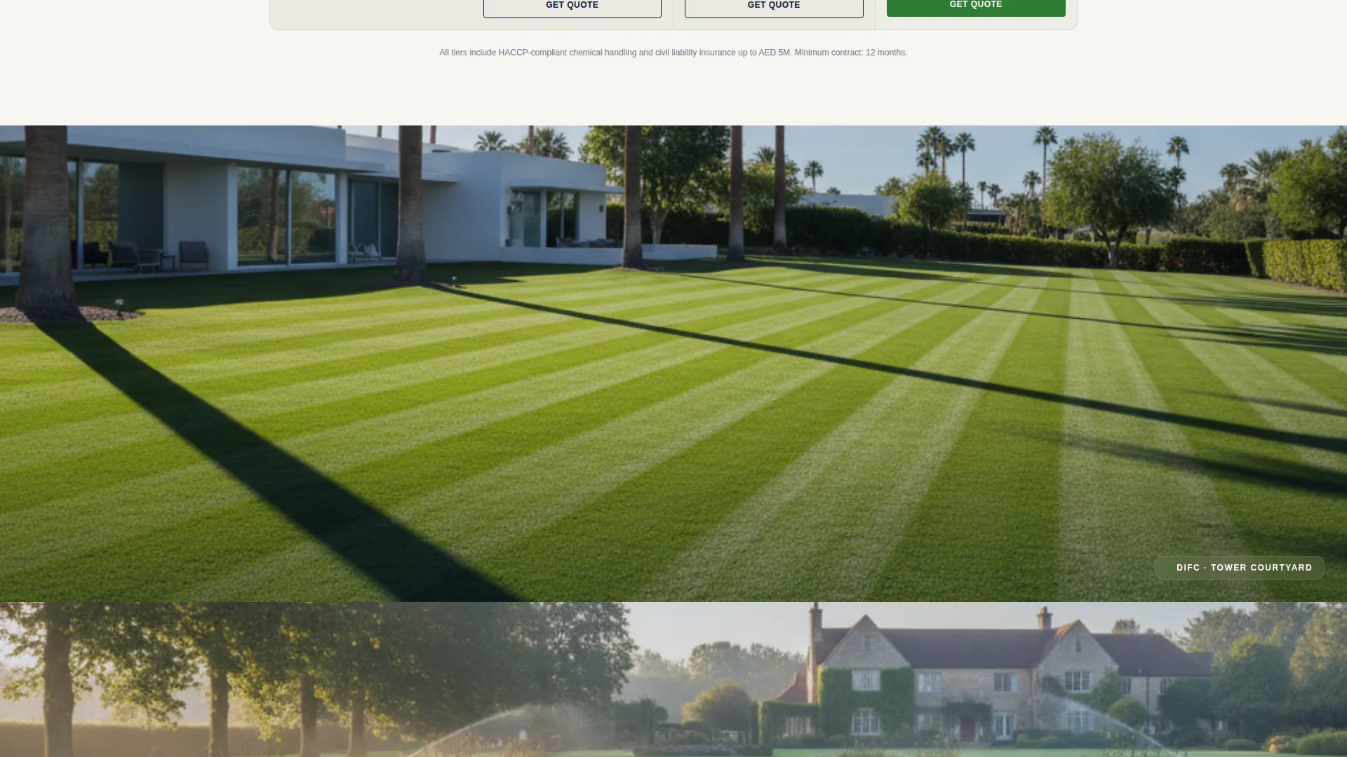 Precision Landscaping | Free Website Template | Rocket