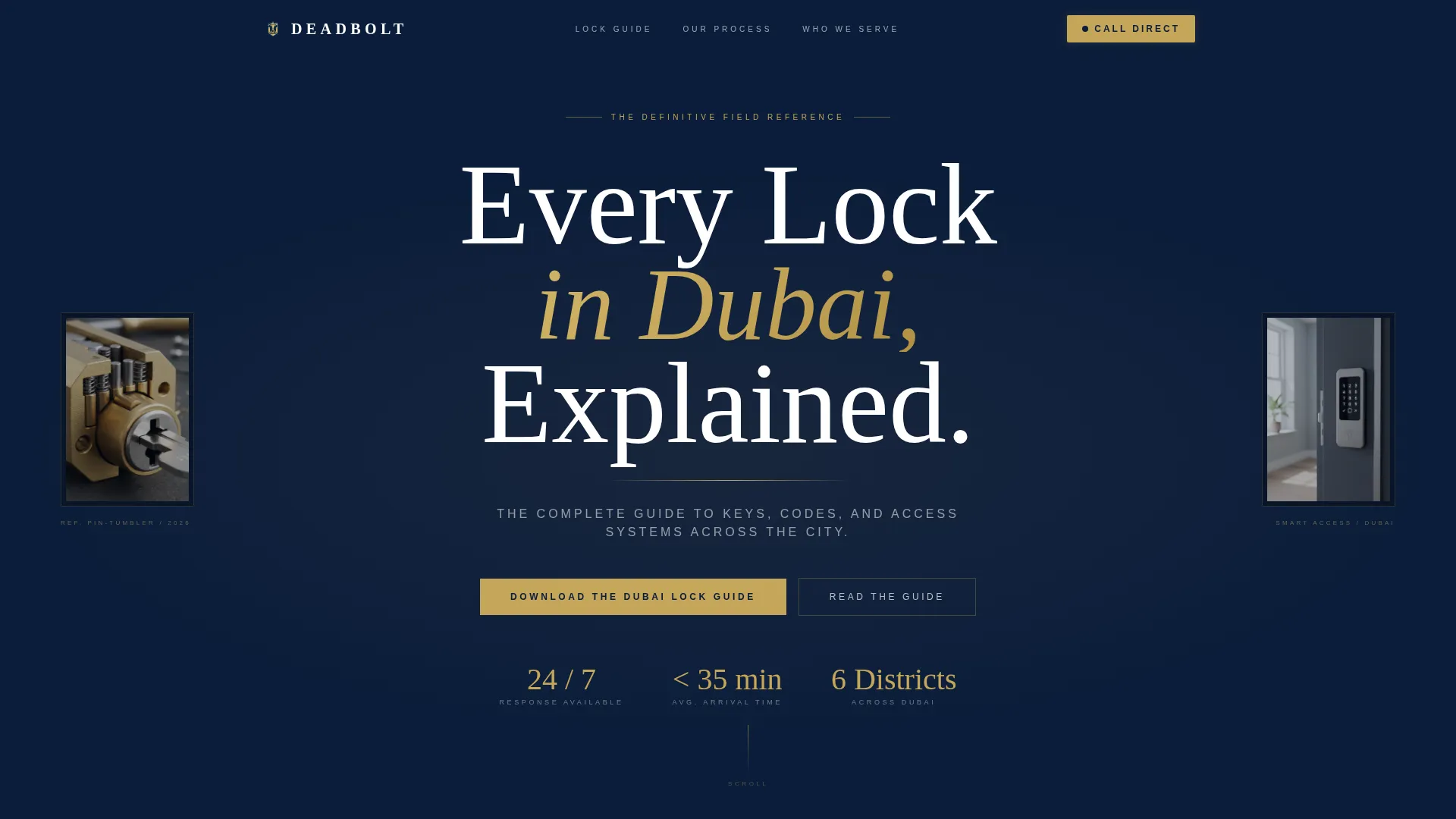 Authoritative Locksmith | Free Website Template | Rocket