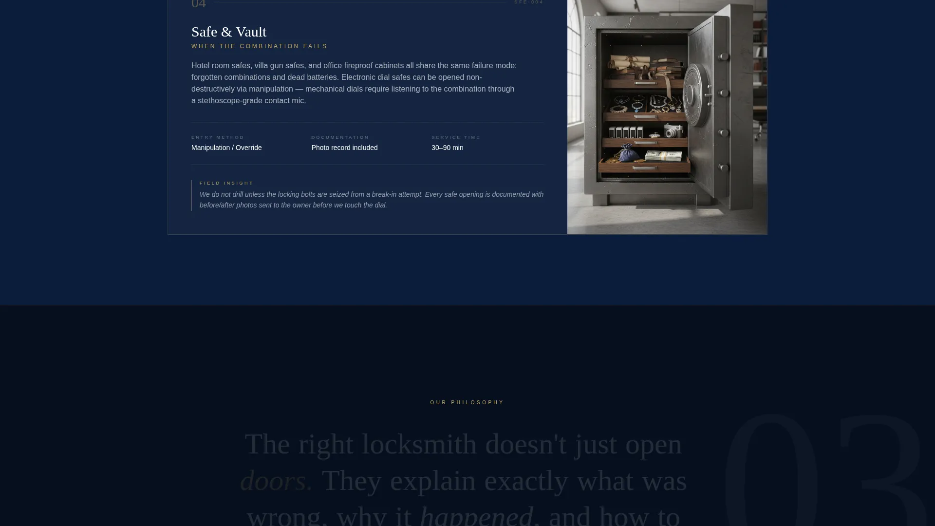 Authoritative Locksmith | Free Website Template | Rocket