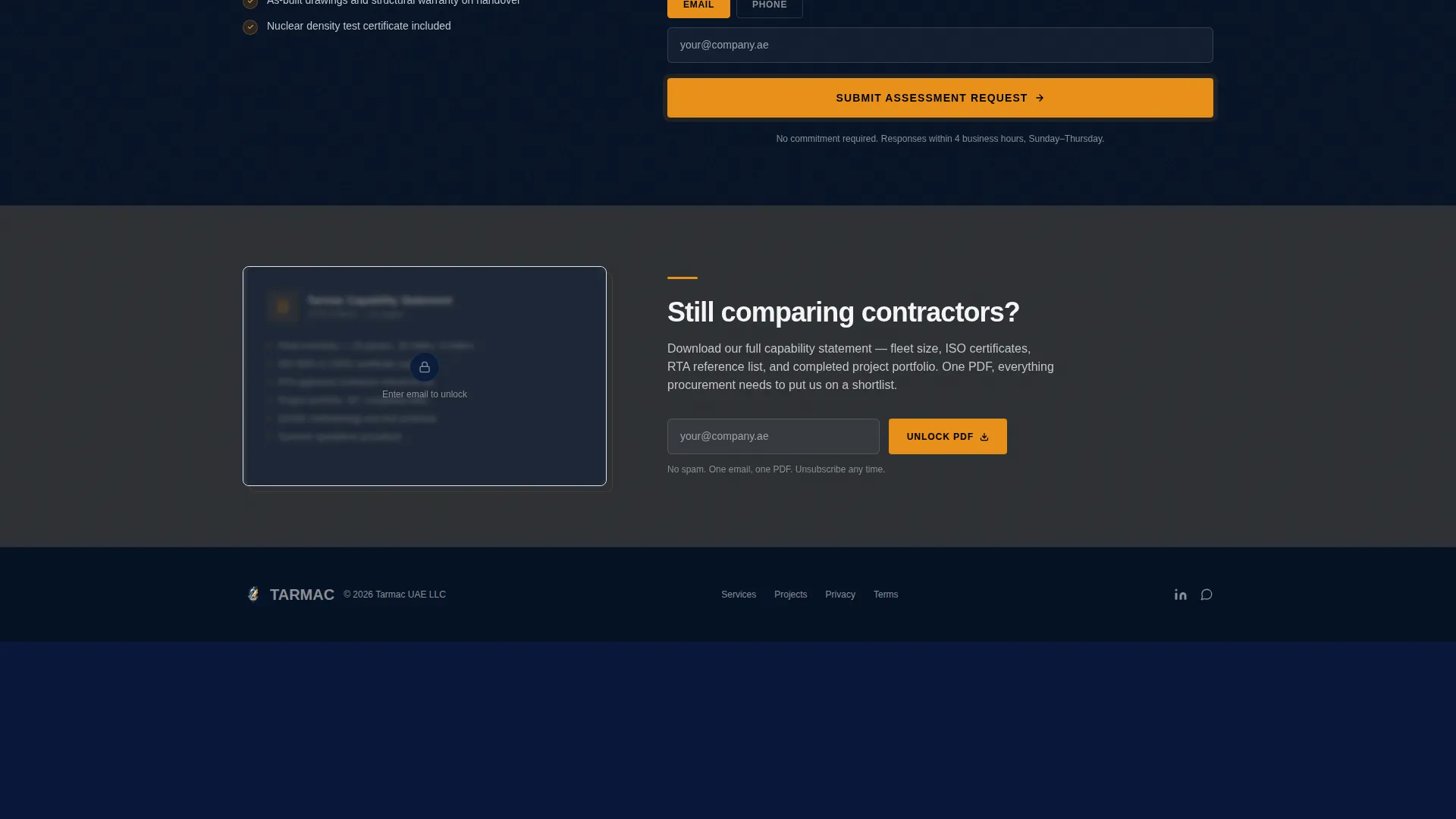 Precision Asphalt | Free Website Template | Rocket