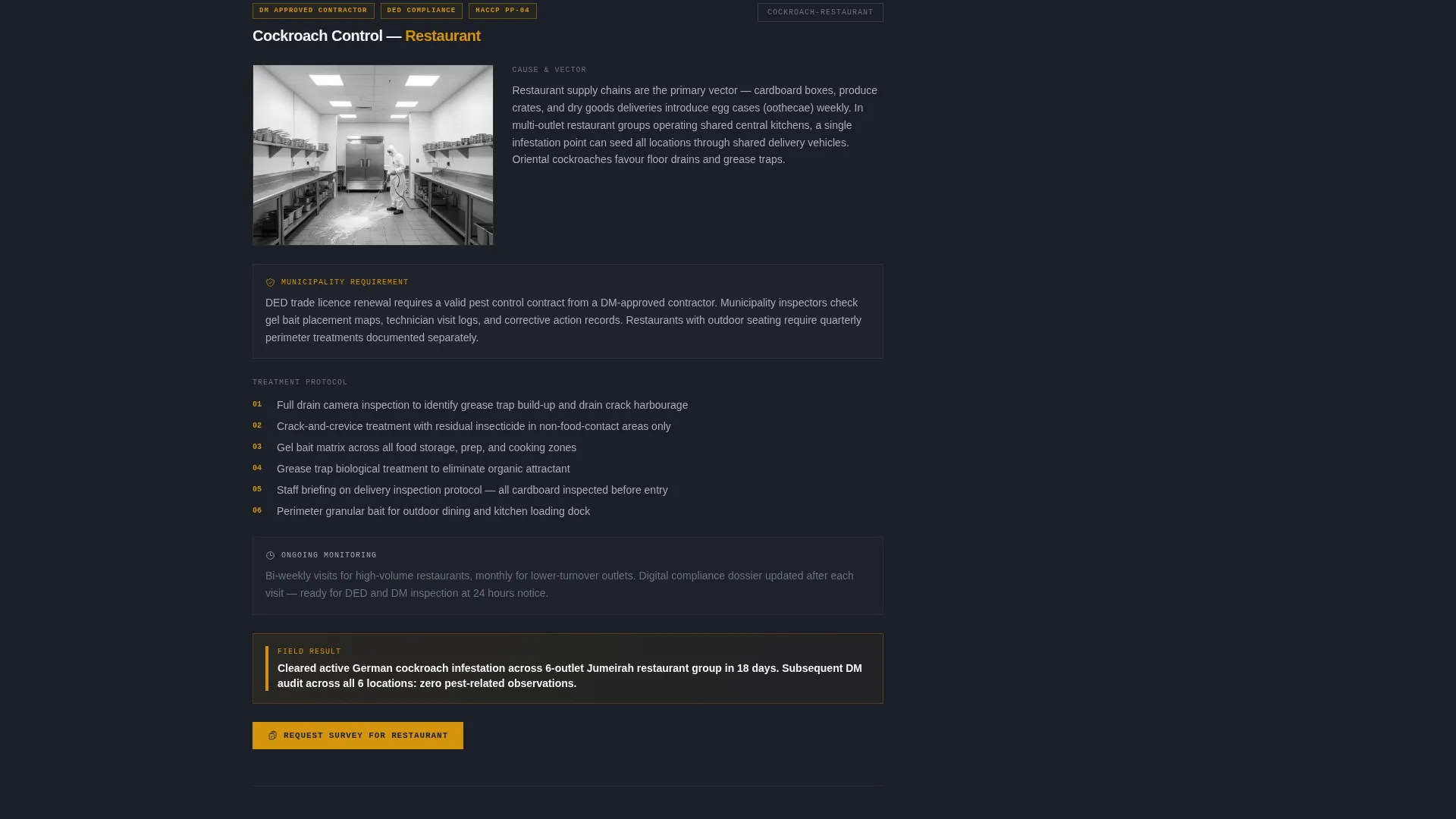 Clinical Pestcontrol | Free Website Template | Rocket