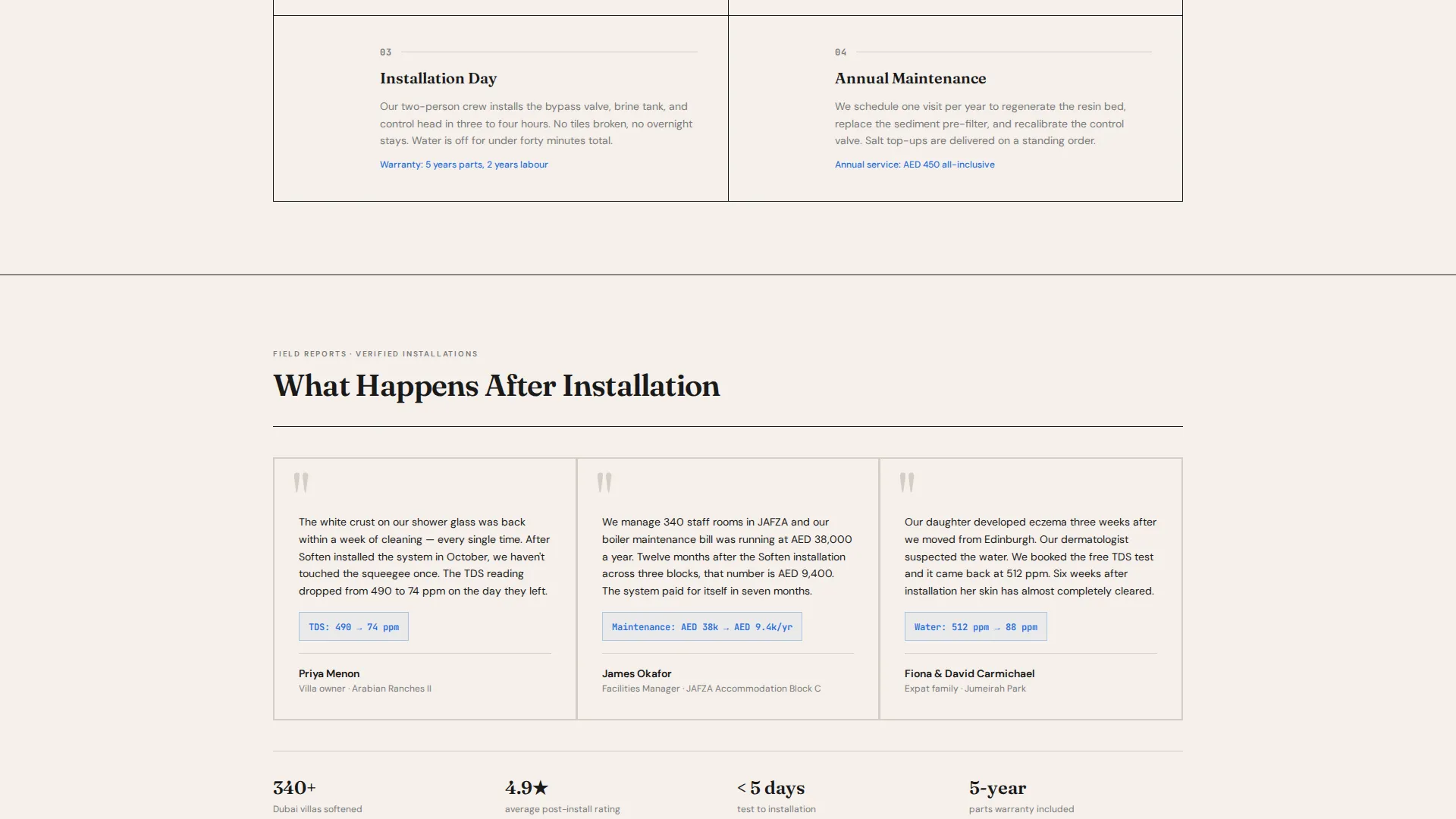 Authoritative Watersoftener | Free Website Template | Rocket