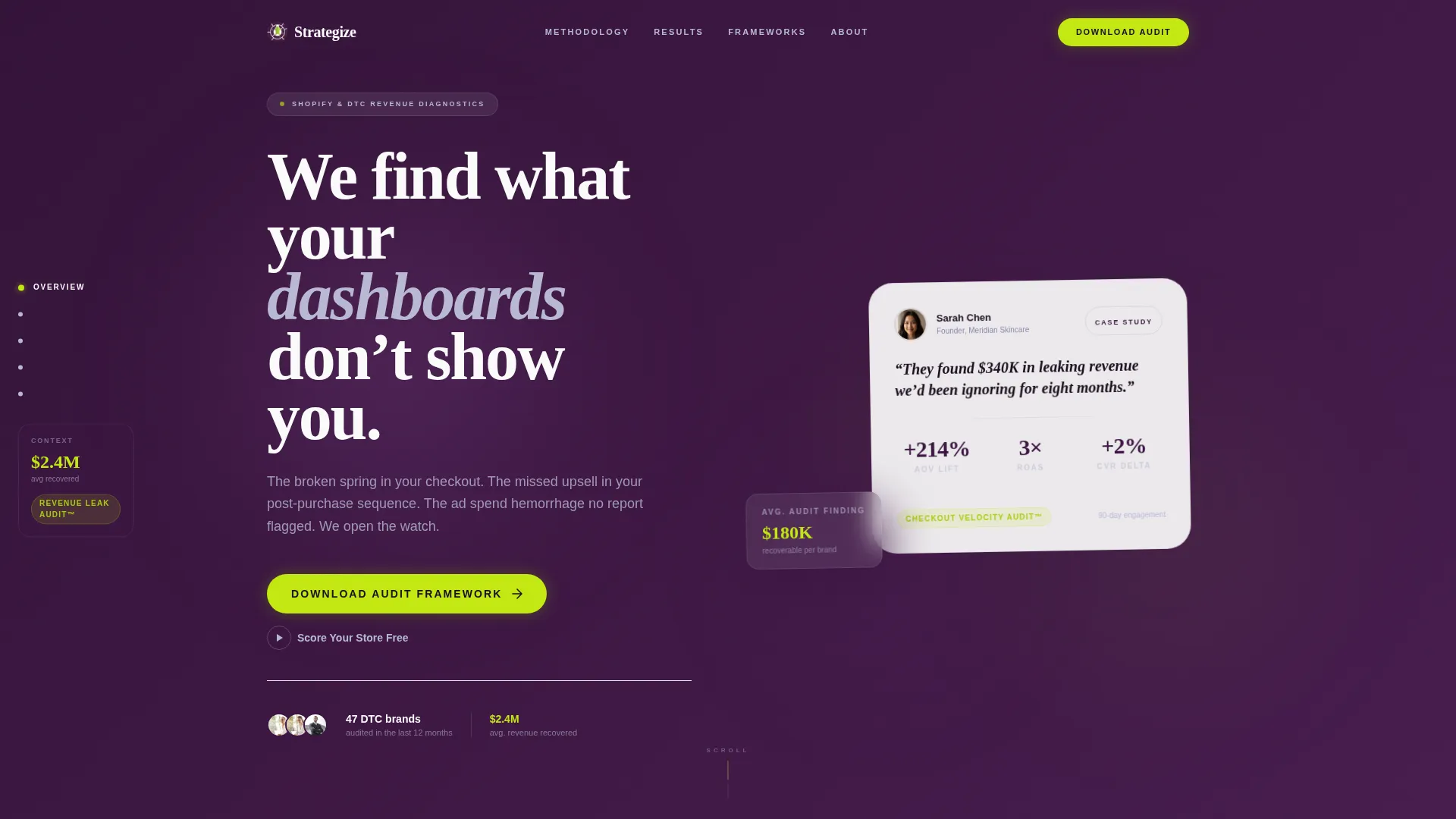 E-Commerce Consulting Reviews Website Template