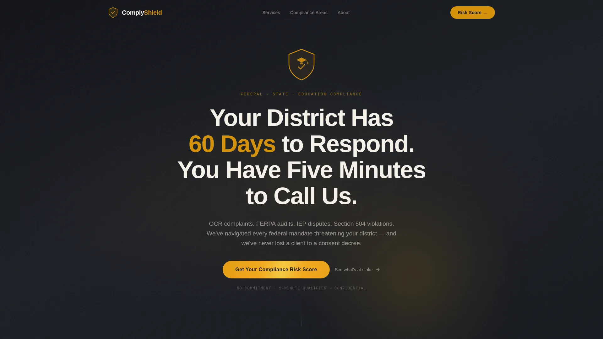 Authoritative Training Academy Landing Page Template