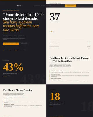 Education Consulting Landing Page Template