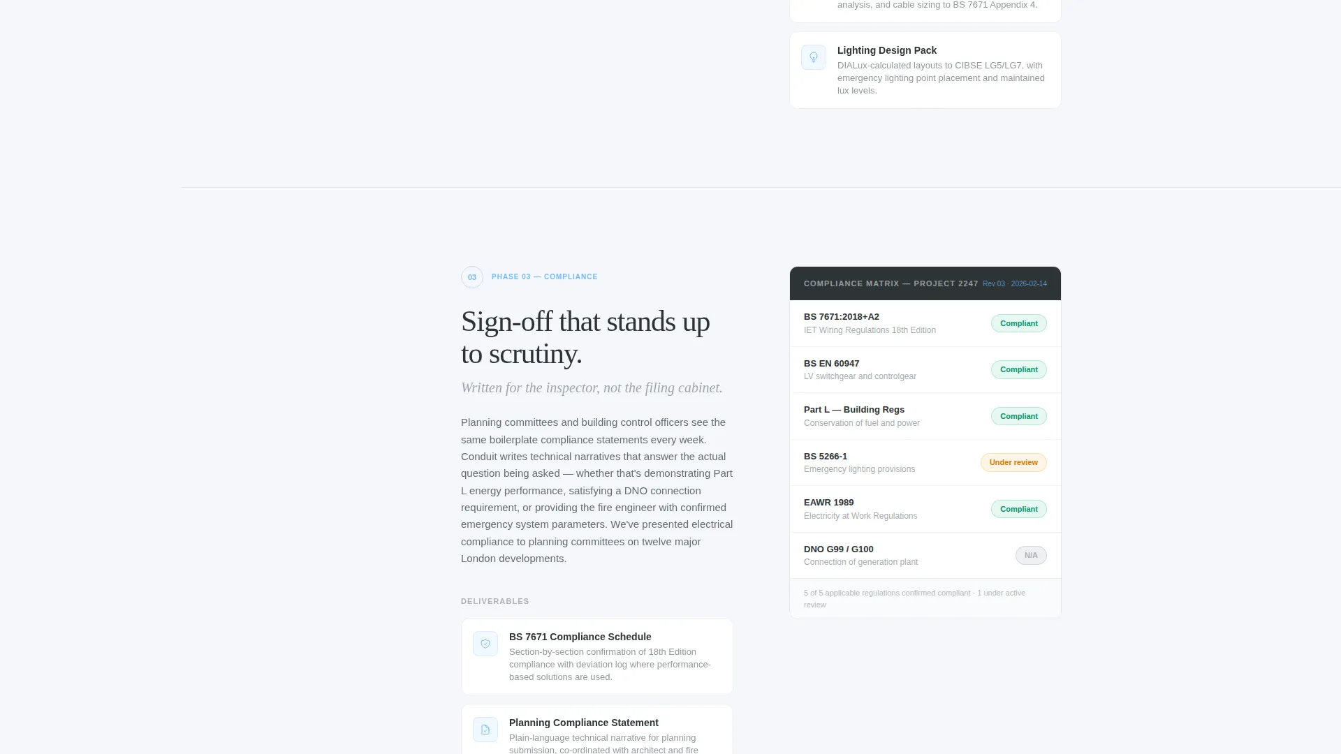 Electrical Engineering Consultant Landing Page Template