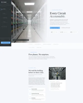Electrical Engineering Consultant Landing Page Template