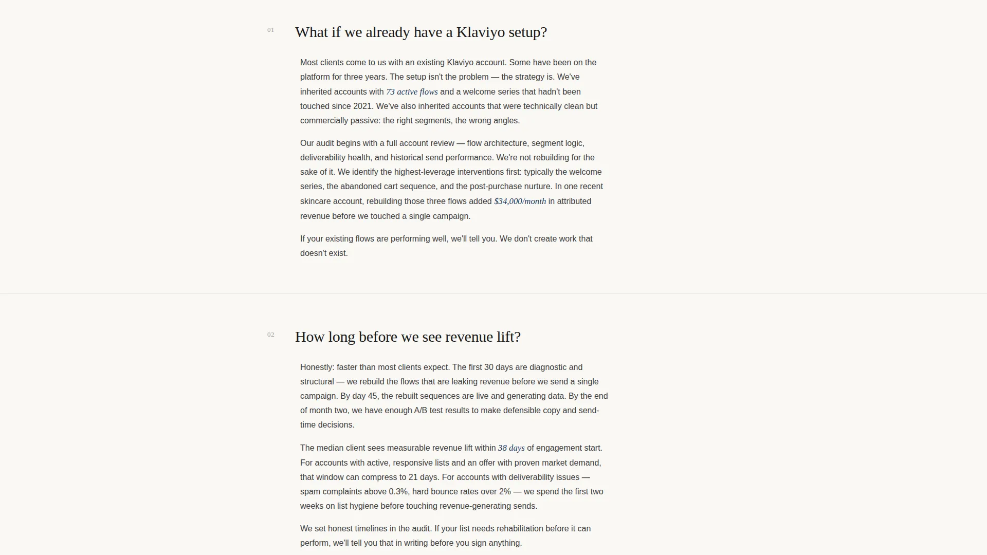 Email Marketing Agency Landing Page Template