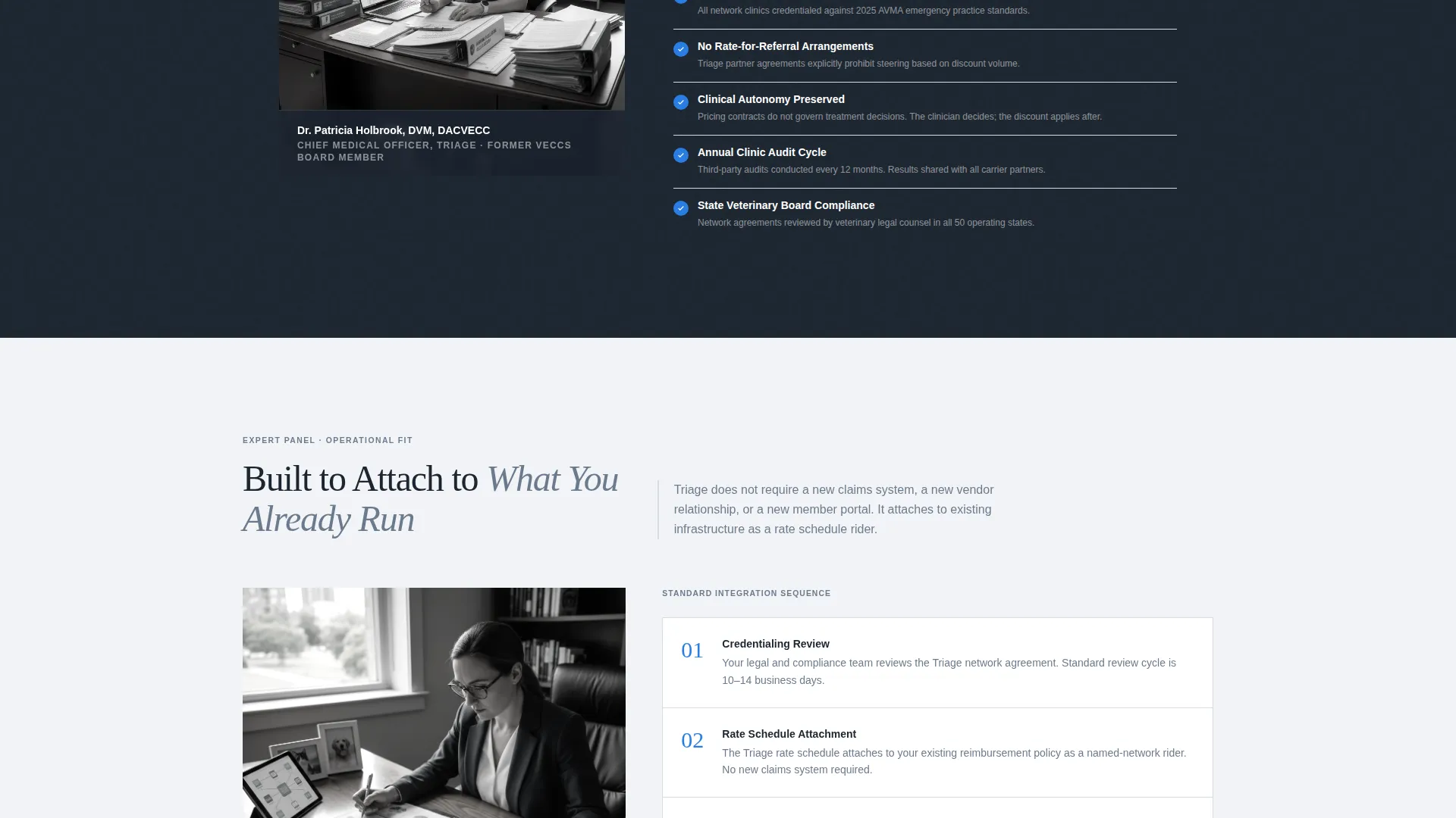 Expert Veterinary Medicine Landing Page Template