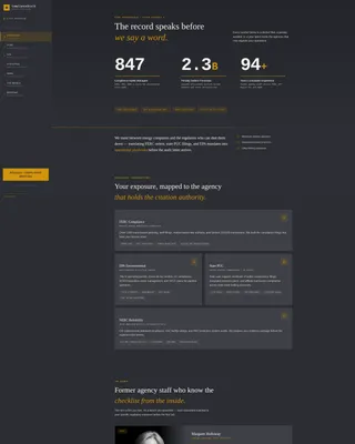 Energy Compliance Consultant Landing Page Template