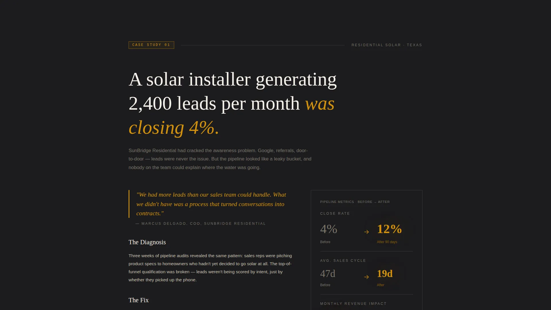 Energy Consulting Landing Page Template