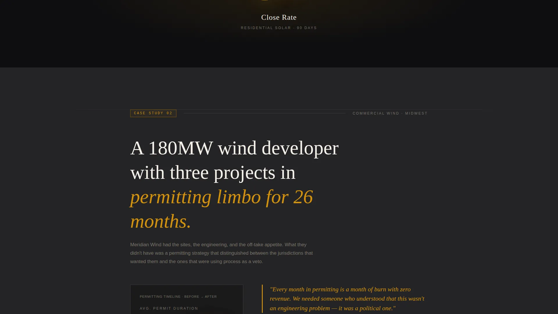 Energy Consulting Landing Page Template
