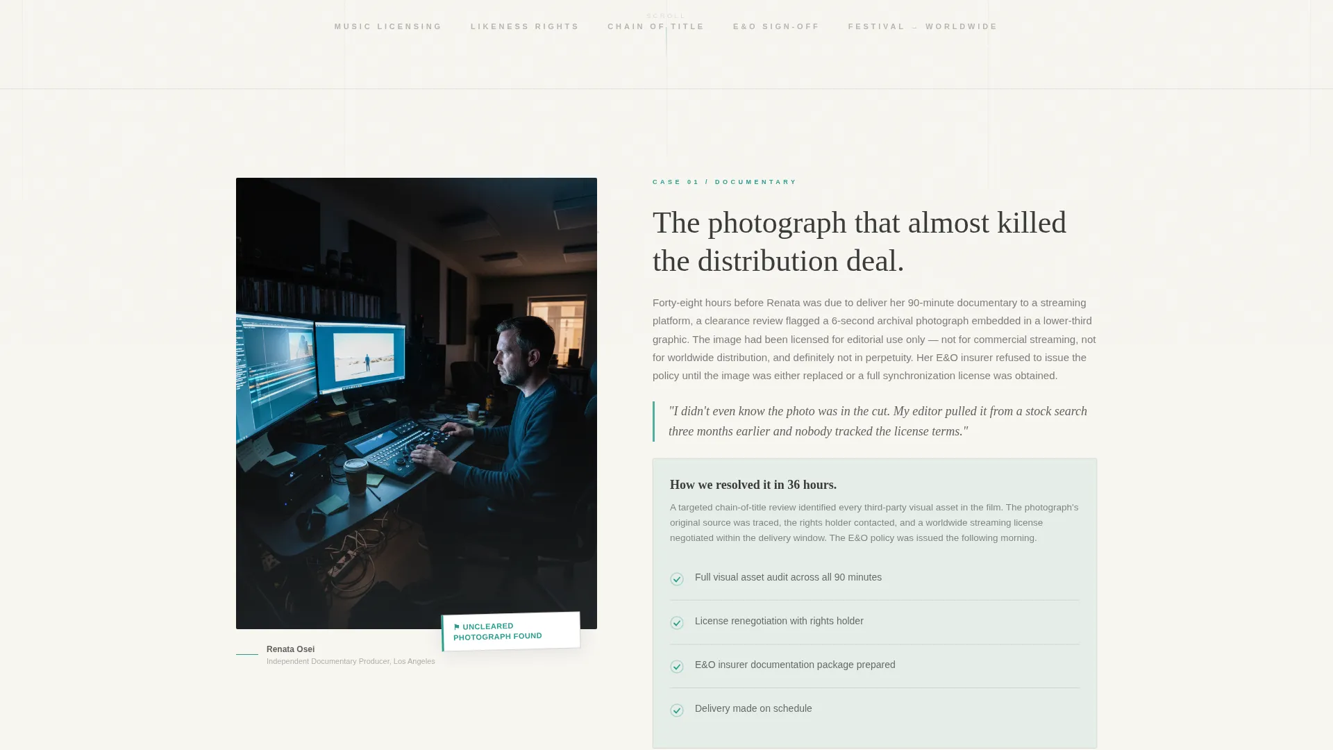 Entertainment Consulting Privacy Policy & Terms Website Template