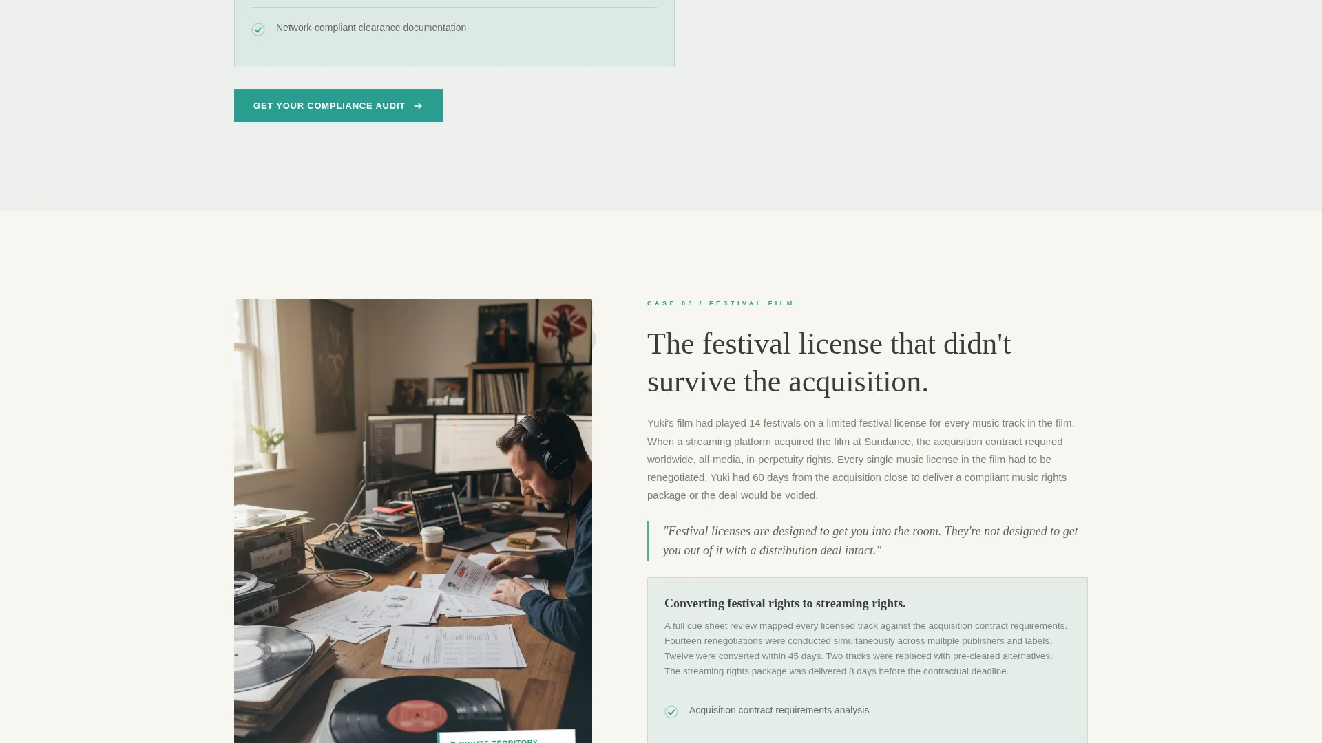 Entertainment Consulting Privacy Policy & Terms Website Template