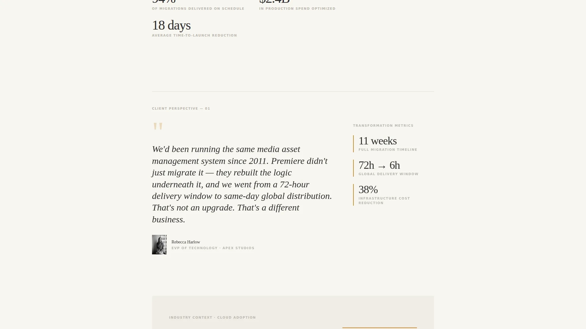 Entertainment Consulting Reviews Website Template