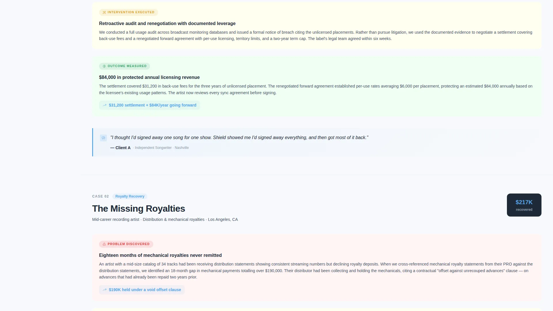 Specialist Entertainment Consulting Appointment Booking Website Template