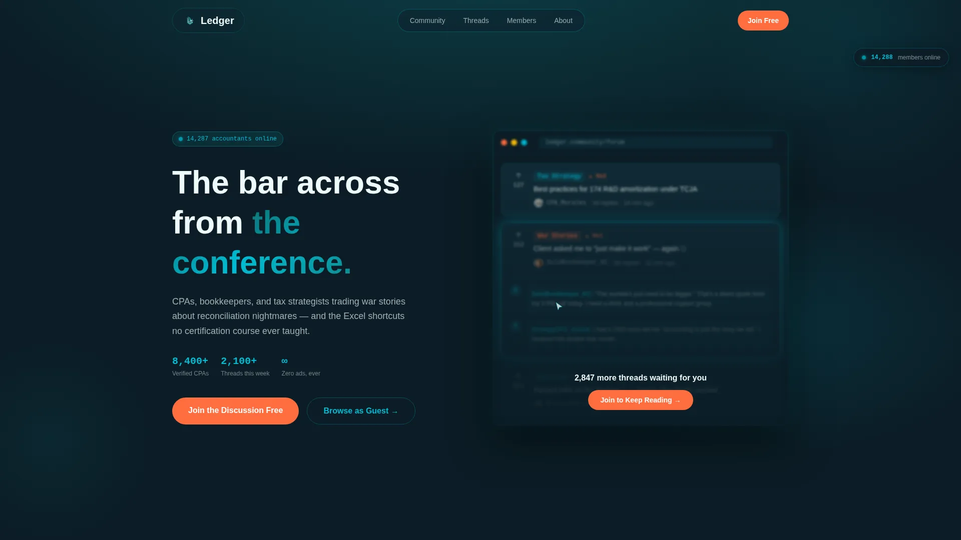 Accounting Digital Presence Comparison Website Template